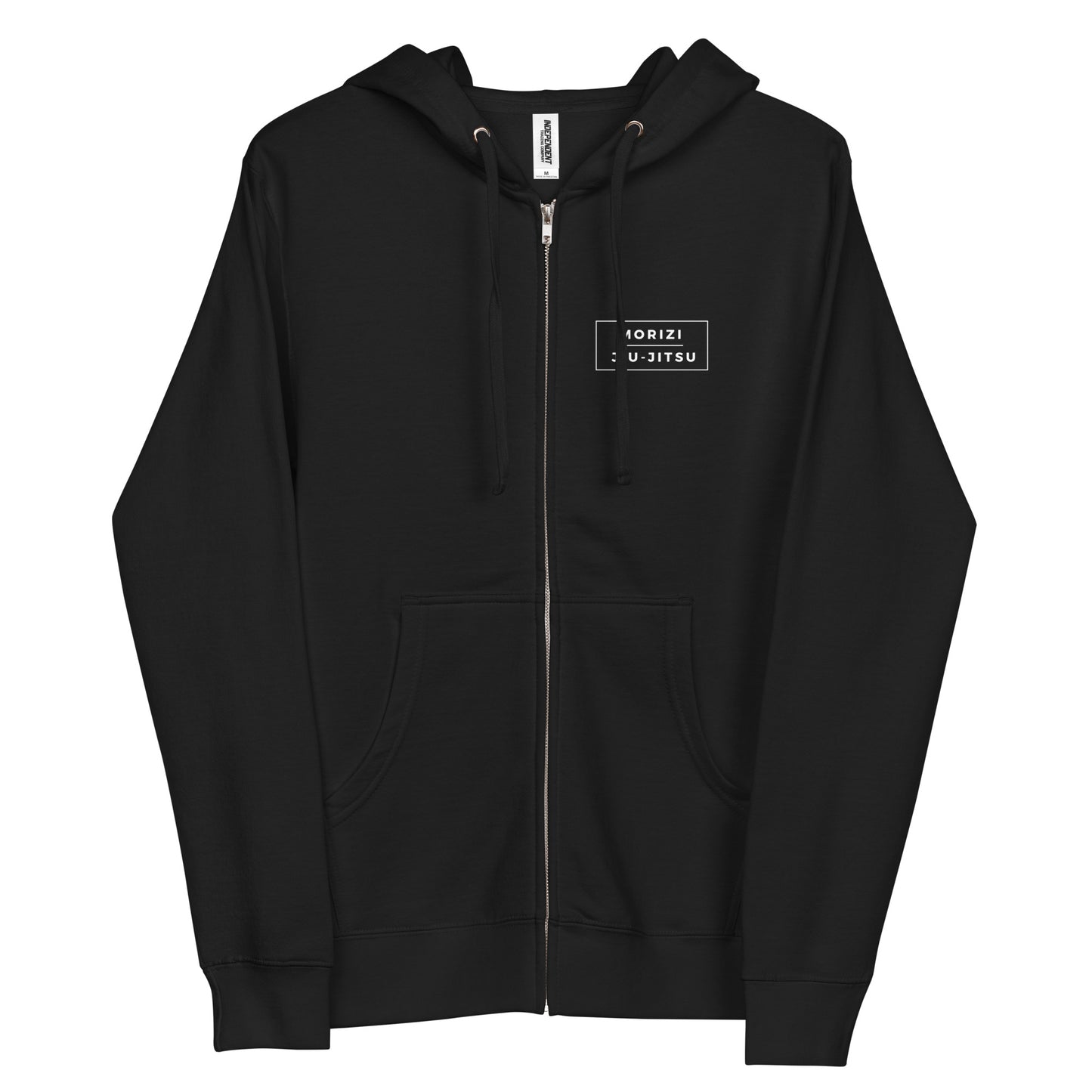 MJJ Adult Black Zip Up Hoodie